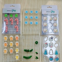Boîte cadeau personnalisée écologique avec insert thermoformé à motif clair, impression de surface personnalisée, pour décorations de fêtes, artisanat fait main, vente au détail en centre commercial et épicerie