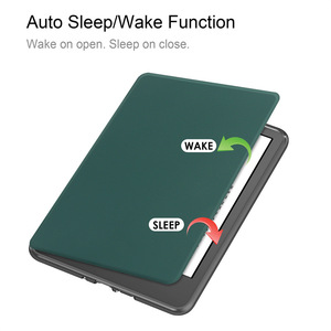 Funda Protectora Personalizada para <span class=keywords><strong>Ebook</strong></span>, Cubierta Trasera de Acrílico Transparente y Funda de Cuero PU para Kindle Paperwhite 12.ª y 11.ª Generación, Funda Protectora para Kobo <span class=keywords><strong>Clara</strong></span> 2E - Product Image 3