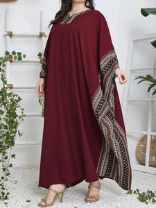 Robes Musulmanes Ethniques en Gros 2026 : Designs Imprimés Abaya pour Femmes - Product Image 2