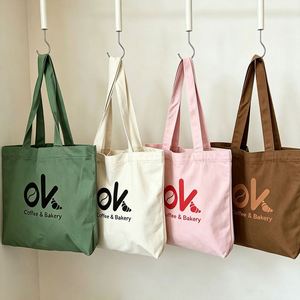 Bolsas de Compras de Tela con Logotipo Personalizado a Bajo Precio, Bolsas de Algodón Reciclado, Bolsas de Tela con Cierre y Asa, Bolsas de Lona para Supermercado - Product Image 3