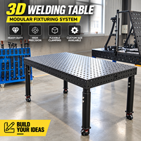 Nouvelle table de soudage modulaire robuste avec fixations D16 D28, établi de précision 3D pour la fabrication et l'assemblage, acier Q355
