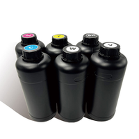 Tinta UV DTF 1000ML, Tinta UV Keras untuk Printer Epson I3200 DX5 DX6 DX7 TX800 XP600 L1800 L805, Printer Flatbed UV