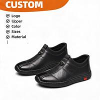 Chaussures de ville souples pour hommes, élégantes, cousues à la main, confortables à enfiler et à retirer, idéales pour le bureau et les trajets quotidiens – Grande Vente