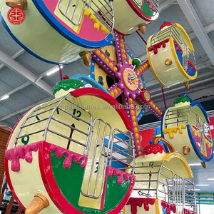 Manège <span class=keywords><strong>de</strong></span> <span class=keywords><strong>parc</strong></span> d'attractions, équipement <span class=keywords><strong>de</strong></span> jeu extérieur, aire <span class=keywords><strong>de</strong></span> <span class=keywords><strong>jeux</strong></span> intérieure et extérieure personnalisée, 6 cabines, mini-roue gigante pour enfants - Product Image 3