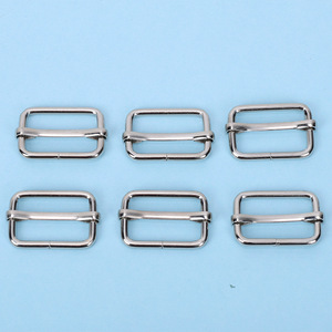 Stainless Steel Square <b>Buckle</b> Adjustable Metal <b>Strap</b> <b>Buckle</b> For Bags And Clothing DIY Accessories - Product Image 1