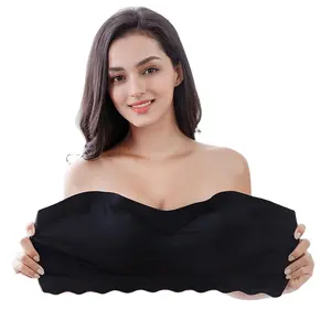 Women's Strapless Bralette Seamless Bandeau Best selling products 2022 summer big size bras ladies beautiful girl sexy tube bra