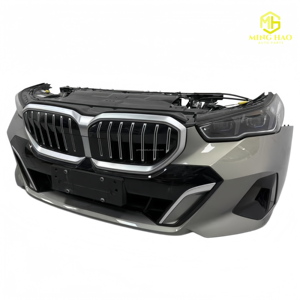 Modèle 2021-2024 pour <span class=keywords><strong>BMW</strong></span> G60 525 avec pare-chocs complet, calandre, ventilateur de radiateur, lèvre avant, capteur d'aide au stationnement et kit carrosserie - Product Image 4