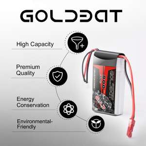 RC Lipo battery <span class=keywords><strong>2</strong></span> S1P 7.4V 800mAh 30C Lipo battery lithium polymer battery for Drone RC helicopter FPV - Product Image 3