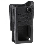 Étui de transport en cuir rigide Motorola PMLN5867 avec boucle de ceinture pivotante de 2,5 pouces pour XPR3300 XPR3500 XPR3300e DP2400e DP2600e XPR3500e
