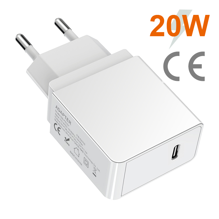 EU white charger
