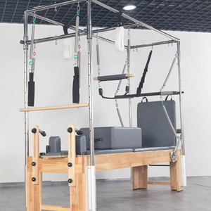 Grande Offerta Attrezzatura Pilates Cadillac Tower in Rovere 3 in 1 Letto Core Reformer Cadillac - Product Image 4