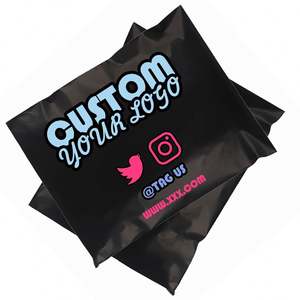 Custom LOGO Design Printed Designer Mailer <b>Small</b> Medium Big Poly Mailing <b>Bags</b> Shipping Courier Delivery <b>Bag</b> Eco Friendly - Product Image 4