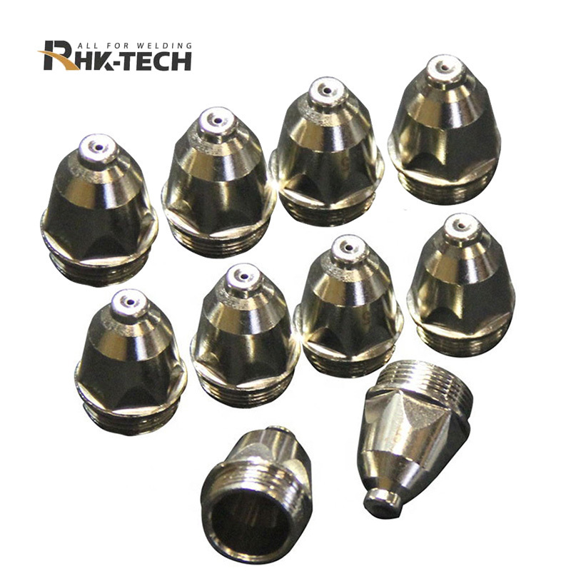 Насадки для плазменной резки RHK, 1,1 мм, 1,3 мм, 1,5 мм, 40 А, 60 А, 80 А, 1,7 А, запчасти для плазменной резки P80