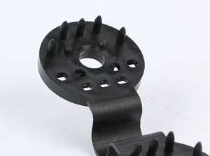 Abrazadera de clip de plástico negro para invernadero de jardín de Agricultura de huerto resistente a los rayos UV para Red de sombra fijador de red de insectos - Product Image 2