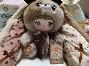 Authentieke Nommi 400% Mushroom Hat Dieren Thema Blind Box Pluche Pop Mode Tas Aanhangsel Verjaardag Cado - Product Image 2