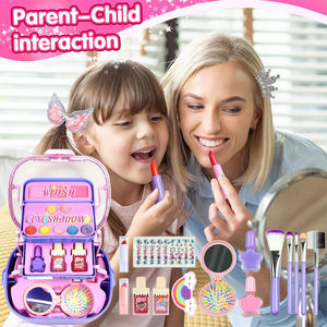 Nouveaux produits, <span class=keywords><strong>beauté</strong></span>, mode, jouets, cadeaux, trousse <span class=keywords><strong>de</strong></span> maquillage lavable pour enfants, véritable ensemble <span class=keywords><strong>de</strong></span> maquillage pour filles, enfants <span class=keywords><strong>de</strong></span> 5 <span class=keywords><strong>ans</strong></span> - Product Image 5
