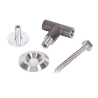 Pièces tournées CNC en aluminium anodisé personnalisées Prototypage rapide Service ODM pour les accessoires de dispositifs médicaux