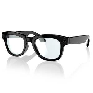 Lunettes de soleil intelligentes AI, monture en plastique noir et métal, verres TAC UV400, assistant IA, fonction d'appel téléphonique, pour hommes - Product Image 2