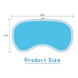<span class=keywords><strong>Mascarilla</strong></span> reutilizable antiestrés para dormir, <span class=keywords><strong>mascarilla</strong></span> con cuentas de Gel de refrigeración para terapia fría y fatiga - Product Image 2