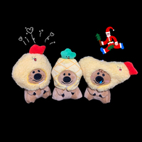 Peluche personnalisée de 10 cm, idole Kpop, jouet en peluche mignon pour unisexe, fabrication artisanale, rembourrage en coton PP, personnalisation ODM