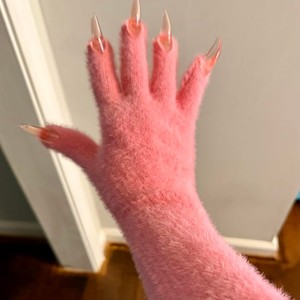 Gants longs en silicone pour Halloween, avec griffes et ongles en silicone, pour fêtes d'horreur et accessoires de cosplay - Product Image 5