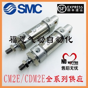   Cylindre en acier inoxydable CM2E 40 50 75 100 125 150 175 200 250 AZ Cylindre à piston pneumatique - Product Image 2