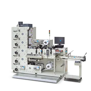 RY480 Flexo 프레스 기계 좋은 가격 다이 커팅 스테이션이있는 Flexo 인쇄 기계