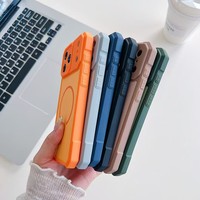 Nouvelle Coque de Téléphone Portable de Luxe 2-en-1 en TPU+PC pour iPhone 17 Pro Max 16 15, Étanche, Antichoc, Anti-Chute, avec Dos Magnétique – Modèle 2026