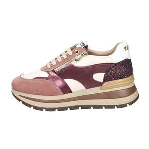 Sneakers Donna Keys K 11230 Taupe con Plateau Chunky - Product Image 1