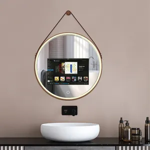 Großhandel Intel lengent Touch Sensor App Wifi Android LED Badezimmer Smart Mirror