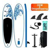 FUNWATER Dropshipping OEM Planche de surf gonflable, planche à pagaie, pompe, planche de surf, vente en gros, bodyboard gonflable, supboard, Moe Grip fanatics