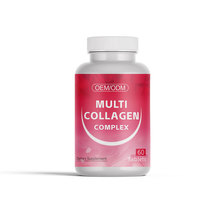 Comprimés de Collagène et de Vitamine C de Haute Qualité pour Cheveux, Peau et Ongles – Multi-Collagène, Complément de Santé