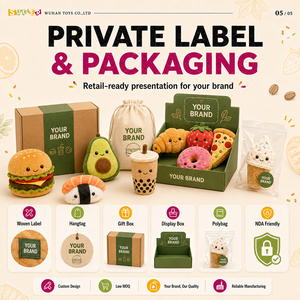 Nouveauté : Jouets en peluche personnalisés sur le thème des desserts, fabriqués à partir de matériaux recyclés pour les boutiques de cadeaux et les confiseries, directement de l'usine, MOQ flexible - Product Image 6