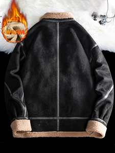 Cappotti da moto corazzati da moto in pile giacca protettiva con Zip giacca da uomo - Product Image 2