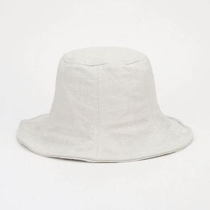 Chapeau de soleil en lin de haute qualité pour femme, style bob, idéal printemps-été-automne, anti-UV, pour l'extérieur - Product Image 6