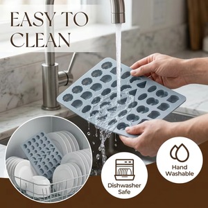 Molde de silicona para dulces con forma de pastelitos de dibujos animados, 40 cavidades, tamaño pequeño, grado alimenticio, antiadherente, libre de BPA, para decoración. - Product Image 3