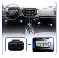 Adaptador OBD2 Junsun, Mini Escáner Automotriz ELM327, Herramienta de Diagnóstico para Auto, Accesorios Bluetooth para Radio de Auto y Reproductor de DVD