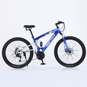 Bicicleta de Montaña MTB de Aluminio de 26 Pulgadas con Suspensión Trasera, 21 Velocidades, Frenos de Disco Dobles, Ligera, para Exteriores - Product Image 4