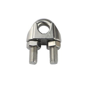 Zhibo American-Style Malleable Iron Cable <b>Clip</b> Stainless Steel U-Shaped <b>Wire</b> <b>Rope</b> <b>Clip</b> - Product Image 3