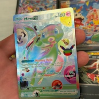 Set Kartu Pamer Edukatif Premium yang Dapat Disesuaikan untuk Peringatan 30 Tahun Espeon Ex Umbreon Ex dengan 2 Paket Booster SAR 15