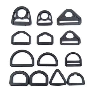 Yüksek Kaliteli Lüks Vintage Plastik Üçgen Halka Tokalar Kavisli Kayış Bağlantı Çubuğu Sürgülü D Toka Hafif Taktik Kullanım İçin - Product Image 5