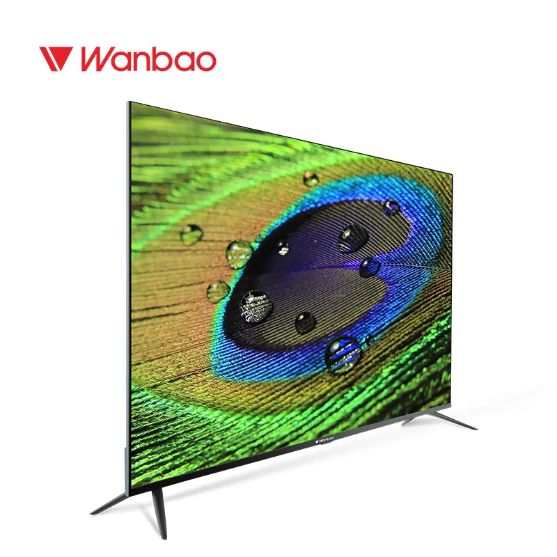 Tv smart tv smart tv, fabricante china personalizado sem moldura led fhd uhd 32 40 50 55 polegadas led tv smart 2k tv 4k