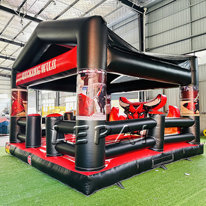 Toro Mecánico Más Popular, Toro de Rodeo en Oferta con Colchoneta Inflable, Montar en Toro Mecánico en <span class=keywords><strong>Venta</strong></span> - Product Image 5