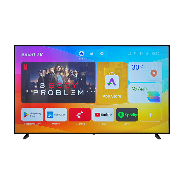 42INCH 2K Android Smart LED TV Black Cabinet with 60Hz Refresh Rate for Home or Hotel Use OEM Wide Screen Supported