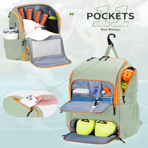 <span class=keywords><strong>Sac</strong></span> de pickleball ViKi Bag OEM/OED, grand <span class=keywords><strong>sac</strong></span> à dos de sport pour pickleball avec compartiment à chaussures pour hommes et femmes, en attente de brevet - Product Image 4