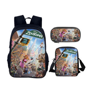 Mochila Escolar y Bolsa de Hombro de Zootopia 2, Juego de Tres Piezas, Mochila Infantil de Zootopia 2, Gran Venta - Product Image 6
