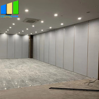 Parois de bureau temporaires, acoustiques, ignifuges, écologiques, pliables, mobiles, cloison de séparation, cadre en aluminium pour les salles à manger des écoles