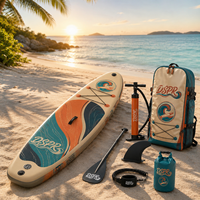 Meilleure Vente 2026 : Planche de Surf EVA 33 Pouces Personnalisable (Couleur & Motif) pour Lacs et Rivières