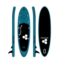 GeeTone 2023 planche à pagaie gonflable avec siège d-ring SUP 10 pieds 320CM point de goutte de Fusion PVC ISUP conception gratuite de marque personnalisée