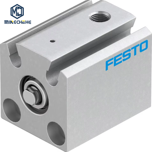 Cylindre pneumatique compact ADVC-25-5-A-P-A ADVC-25-10-A-P-A, actionneur à course courte pour équipement d'automatisation ISO 21287 - Product Image 1